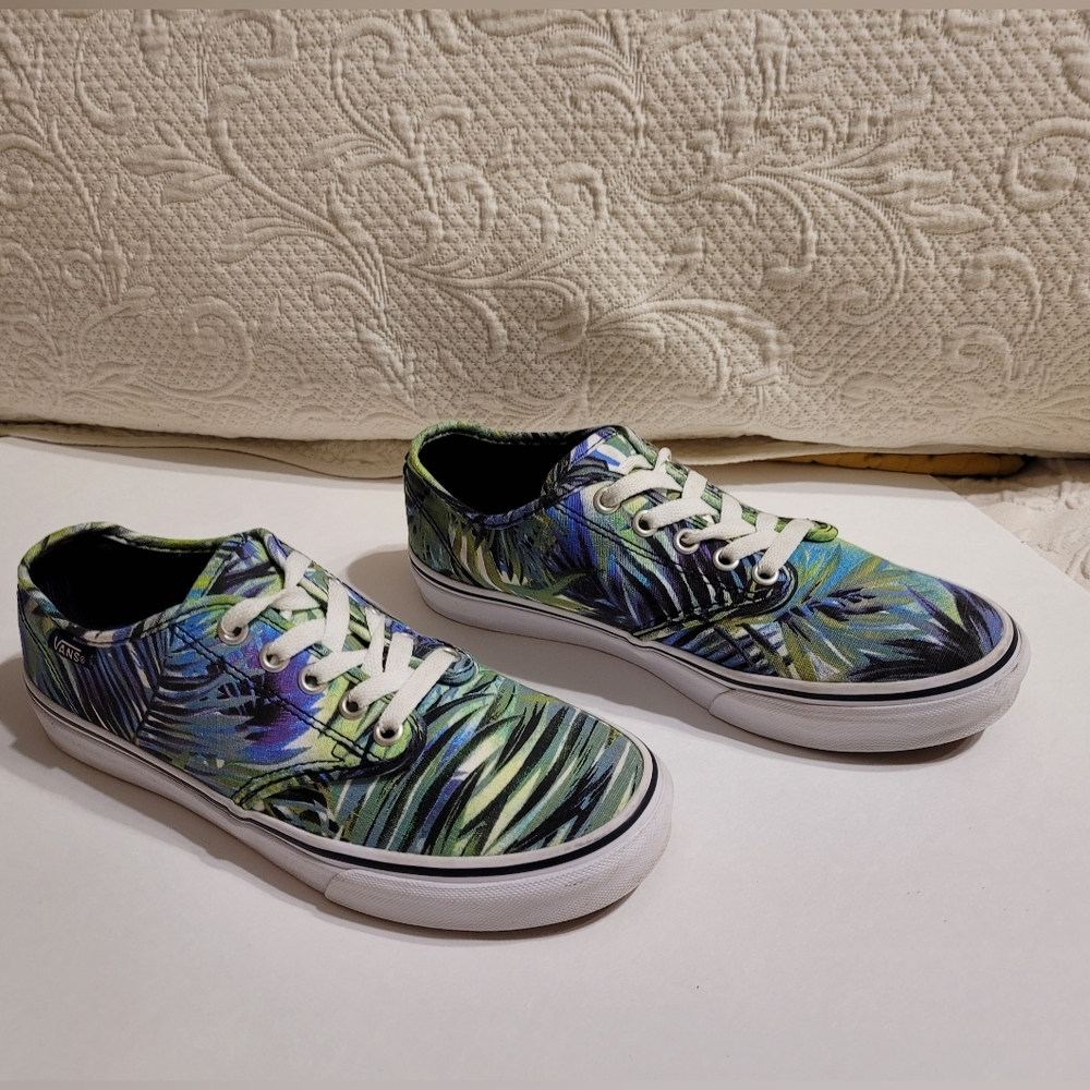 Vans flower print sneakers